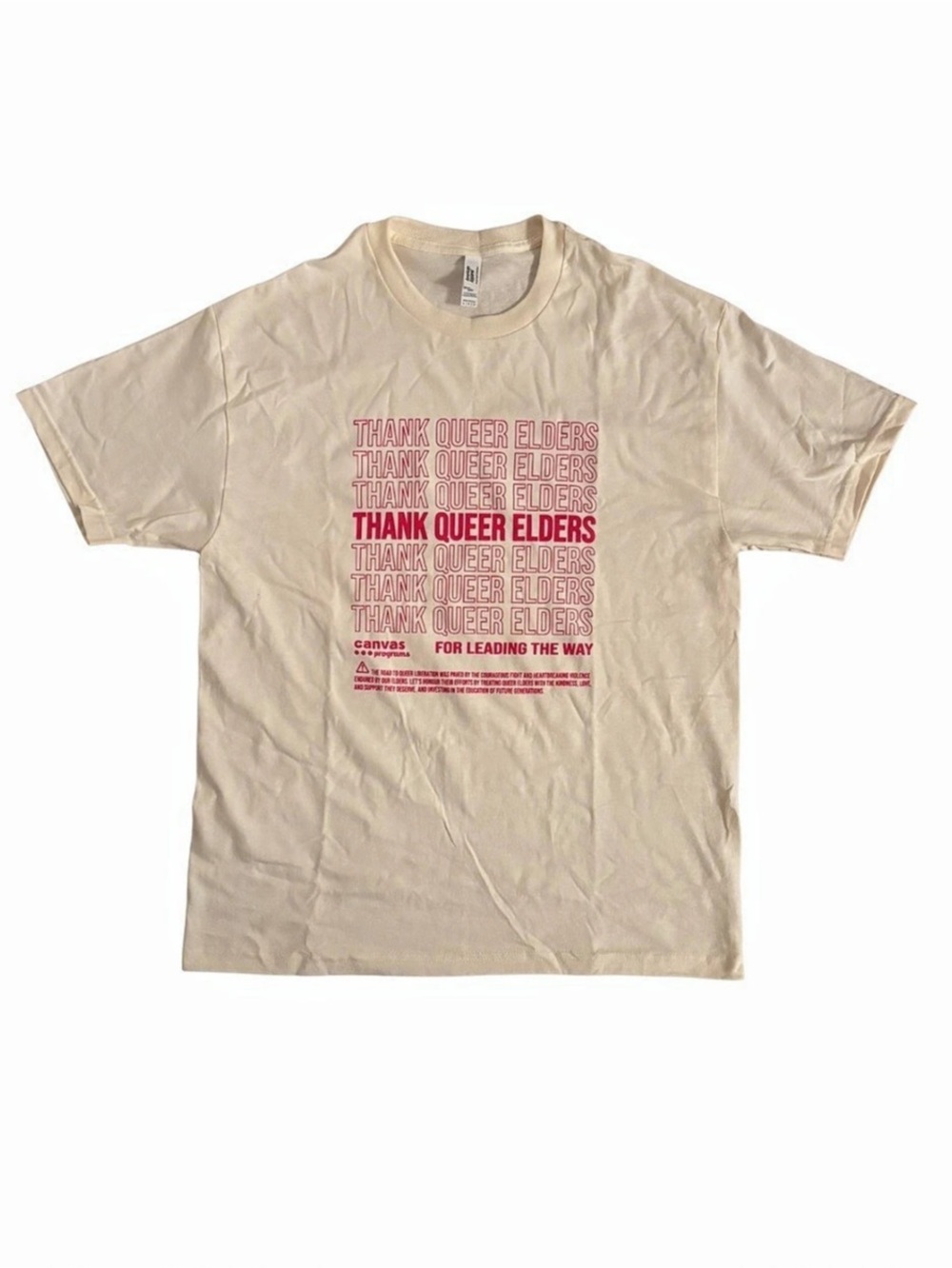 Canvas “Thank Queer Elders” Graphic T-Shirt